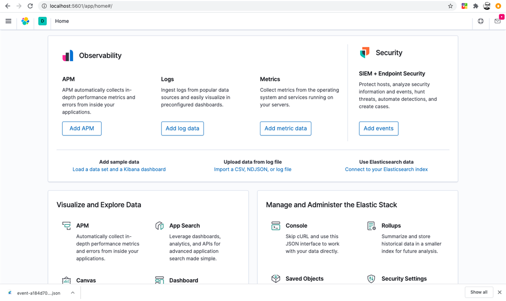 Logging With ElasticSearch Kibana Serilog Using ASP.NET Core Docker